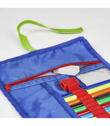 CHILDREN'S FOLDABLE PENCIL CASE WITH MARKERS AND AVENGERS ACCESSORIES Cerda