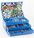 THREE-TIERED CASE WITH PENCILS, MARKERS, AND SPIDERMAN PAINTS Cerda