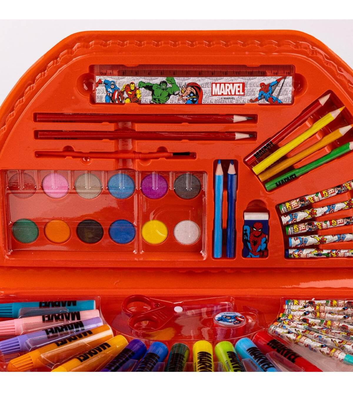 STUDENT DRAWING SET 50 PIECES MARVEL RED Cerda