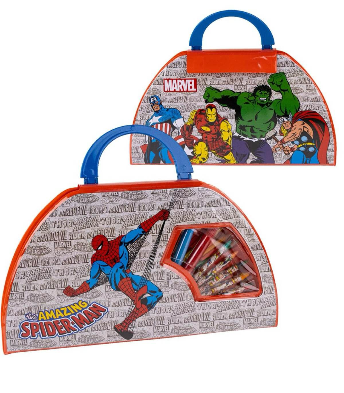 ΣΕΤ ΖΩΓΡΑΦΙΚΗΣ ΜΑΘΗΤΩΝ 50 ΤΜΧ MARVEL ΚΟΚΚΙΝΟ Cerda
