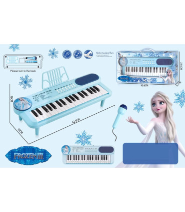 CHILDREN'S PIANO 37 KEYS WITH MICROPHONE ICE KINGDOM Armtoys