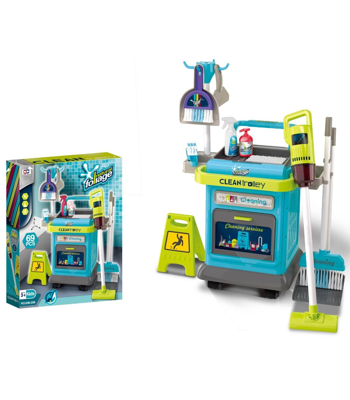 ΣΕΤ ΚΑΘΑΡΙΣΜΟΥ ΓΙΑ ΠΑΙΔΙΑ ΜΕ ΚΑΡΟΤΣΙ 40 ΤΜΧ Armtoys