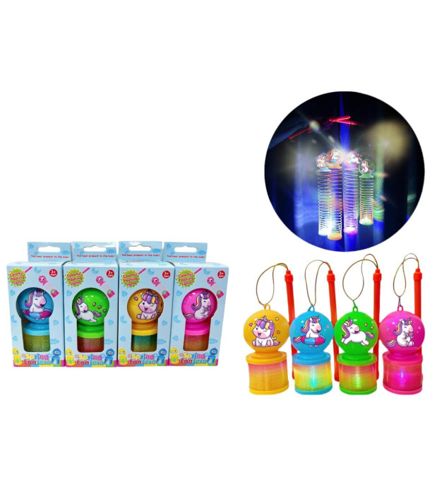 CHILDREN'S LIGHT-UP SPIRAL TOY IN A BOX Armtoys