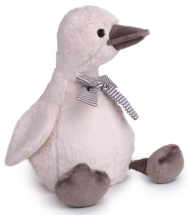 PLUSH WHITE/GRAY DUCK 30 CM Amek toys