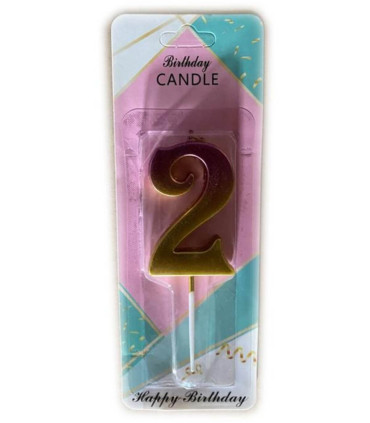 PARTY CANDLES NUMBER 0-9 Armtoys