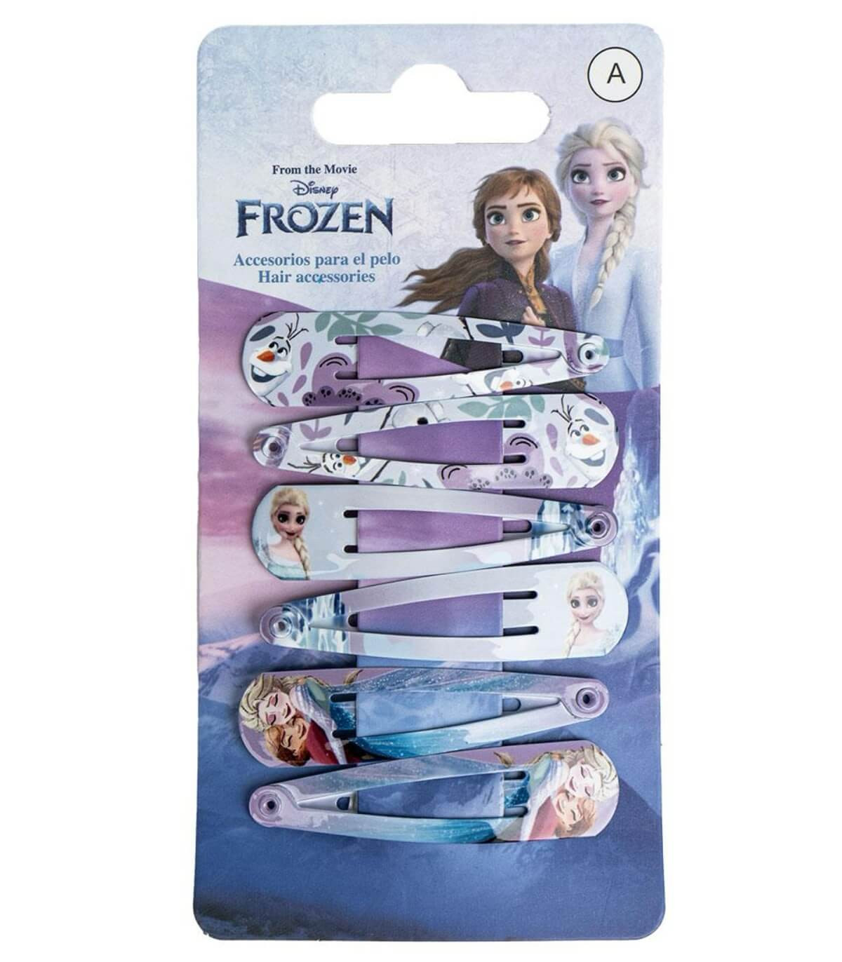 ΦΙΜΠΙ ΓΙΑ ΜΑΛΛΙΑ 6 ΤΕΜ. ΣΕ ΧΑΡΤΟΝΙ FROZEN Cerda