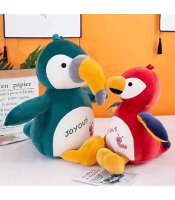 LARGE PLUSH PARROT 57 CM 2 COLORS Armtoys
