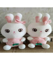 PLUSH RABBIT WITH FRUIT 40 CM