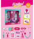 CHILDREN'S DOCTOR'S SET WITH BATTERY THERMOMETER IN A BOX Armtoys