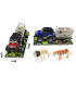 Παιδικό σετ τζιπ με 2 ζώα σε κλουβί Armtoys