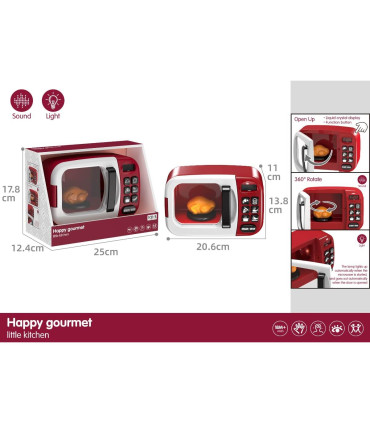 CHILDREN'S MICROWAVE IN OPEN BOX Armtoys