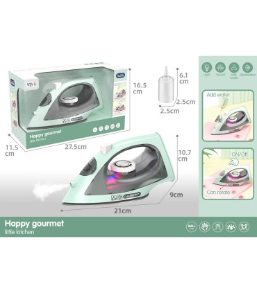 CHILDREN'S GREEN BATTERY IRON IN A BOX Armtoys