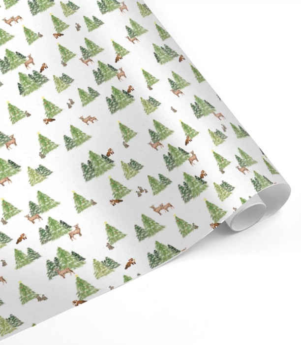 WRAPPING PAPER CHRISTMAS XMAS SANTA 70 X 200 Europrice