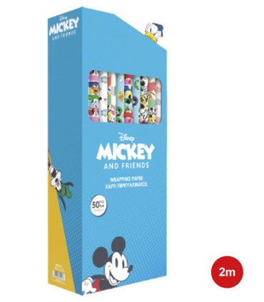 MICKEY WRAPPING PAPER 70 X 200 Europrice