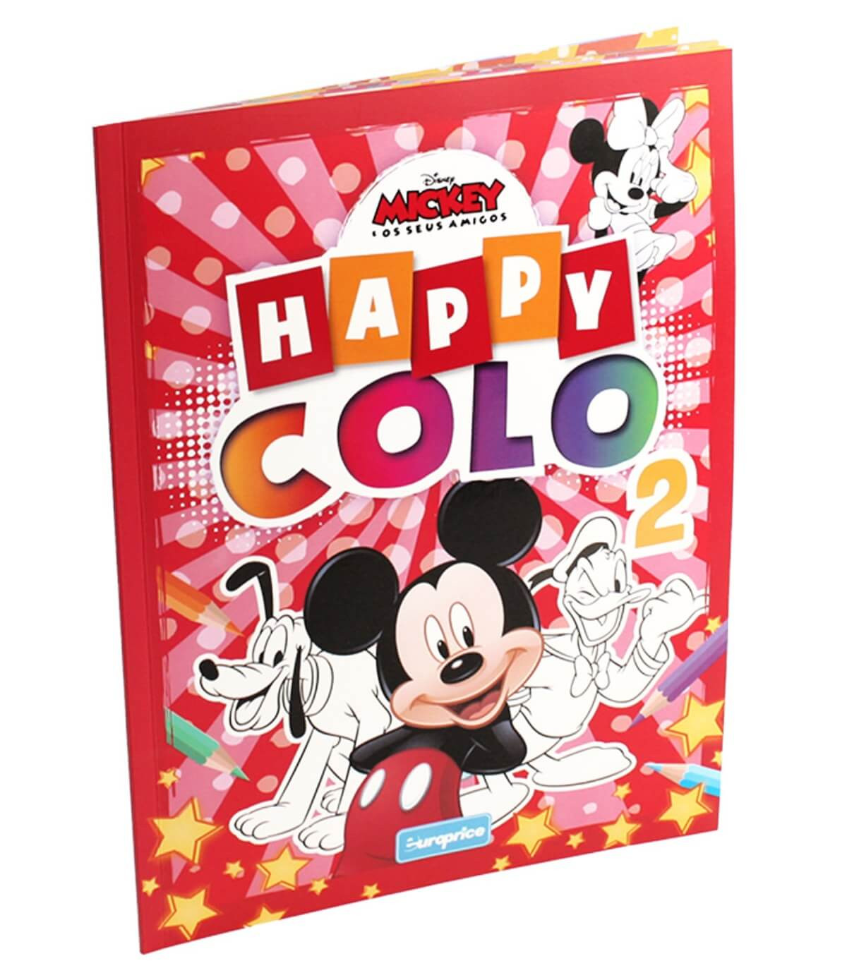 ΒΙΒΛΙΟ ΧΡΩΜΑΤΙΣΜΟΥ 32 ΣΕΛ. HAPPY COLO 4 ΤΥΠΩΝ Europrice