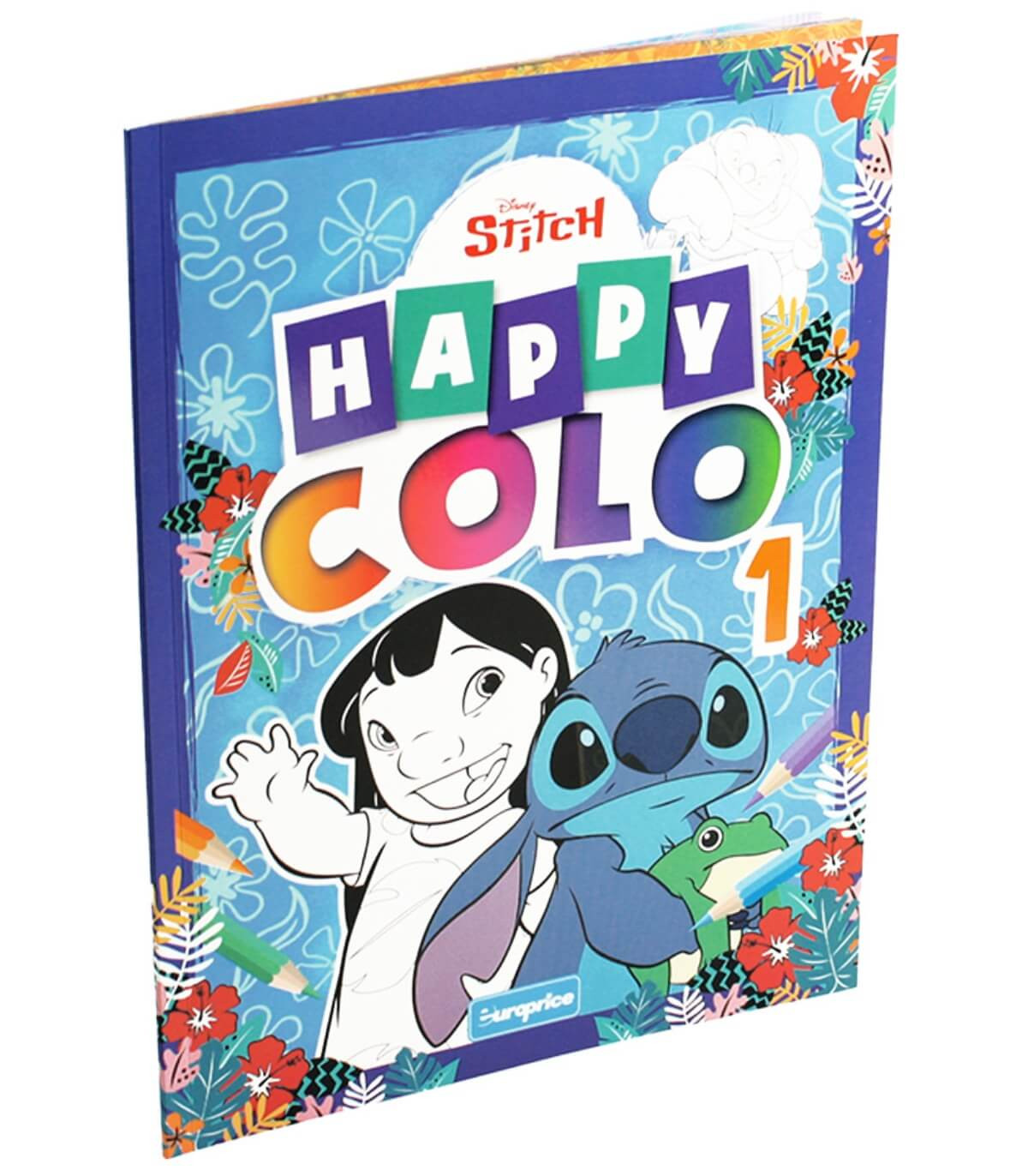 COLORING BOOK 32 PAGES. HAPPY COLO 4 TYPES Europrice
