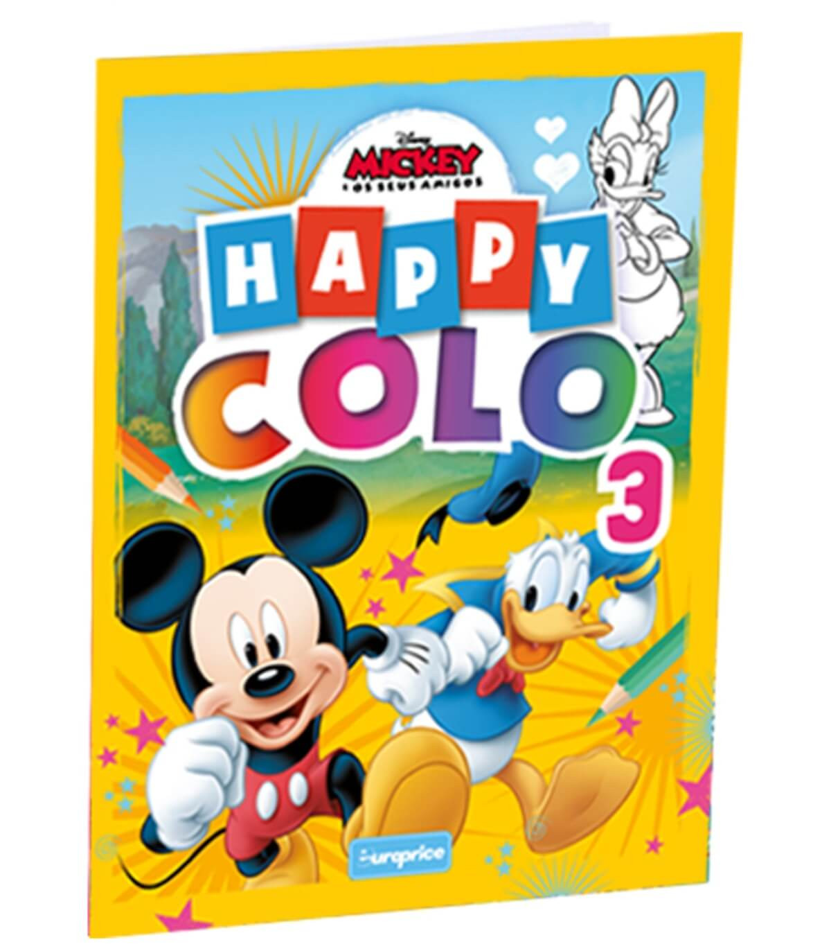 ΒΙΒΛΙΟ ΧΡΩΜΑΤΙΣΜΟΥ 32 ΣΕΛ. HAPPY COLO 4 ΤΥΠΩΝ Europrice