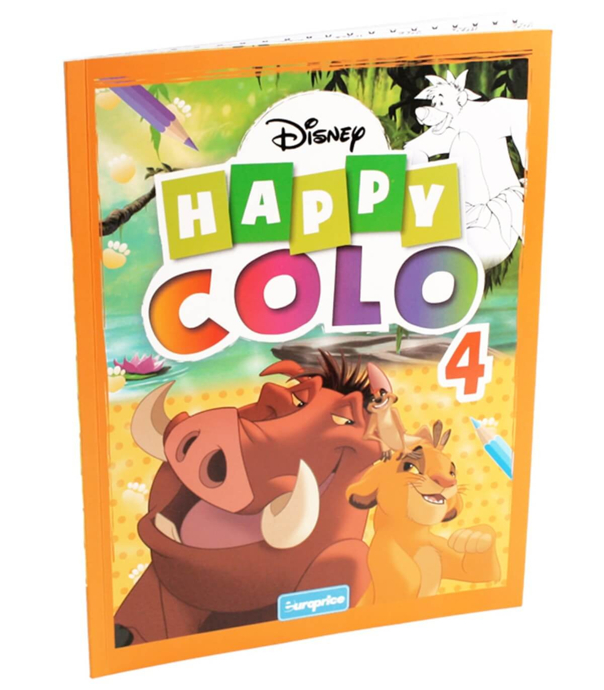 ΒΙΒΛΙΟ ΧΡΩΜΑΤΙΣΜΟΥ 32 ΣΕΛ. HAPPY COLO 4 ΤΥΠΩΝ Europrice