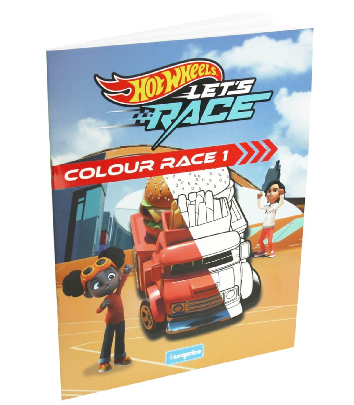 ΒΙΒΛΙΟ ΧΡΩΜΑΤΙΣΜΟΥ 24 ΣΕΛ. HOT WHEELS 4 ΤΥΠΟΙ Europrice