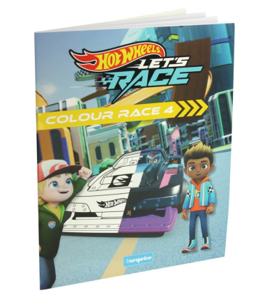 ΒΙΒΛΙΟ ΧΡΩΜΑΤΙΣΜΟΥ 24 ΣΕΛ. HOT WHEELS 4 ΤΥΠΟΙ Europrice