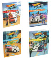 COLORING BOOK 24 PAGES HOT WHEELS 4 TYPES