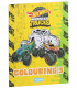 COLORING BOOK 32 PAGES MONSTER TRUCK 4 TYPES Europrice