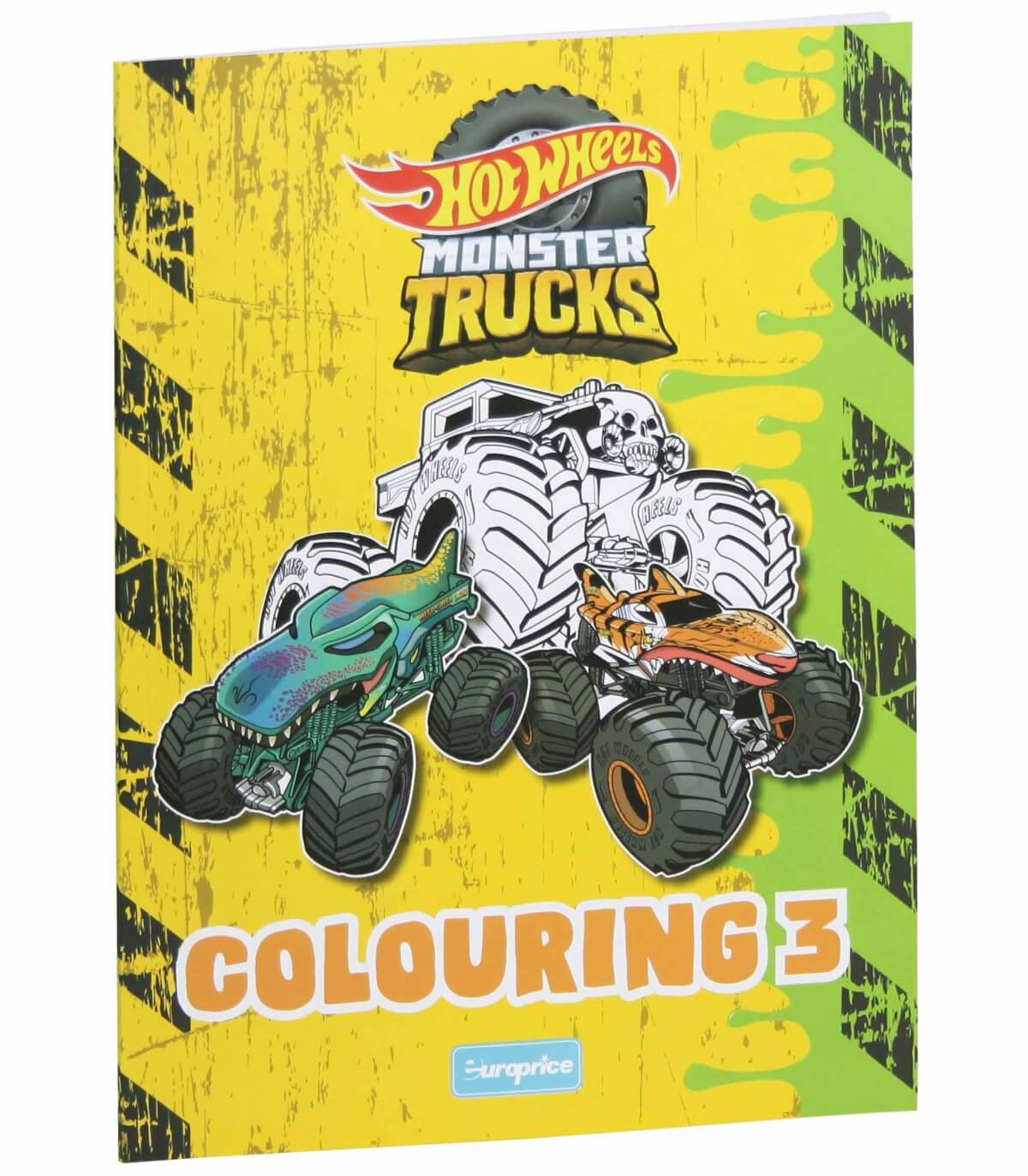 ΒΙΒΛΙΟ ΧΡΩΜΑΤΙΣΜΟΥ 32 ΣΕΛ. MONSTER TRUCK 4 ΤΥΠΩΝ Europrice