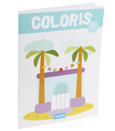 COLORING BOOK 16 PAGES COLORIS 5 TYPES Europrice