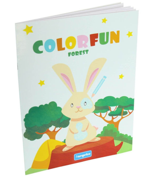 ΒΙΒΛΙΟ ΖΩΓΡΑΦΙΚΗΣ 16 ΣΕΛ. COLORFUN 5 ΤΥΠΩΝ Europrice