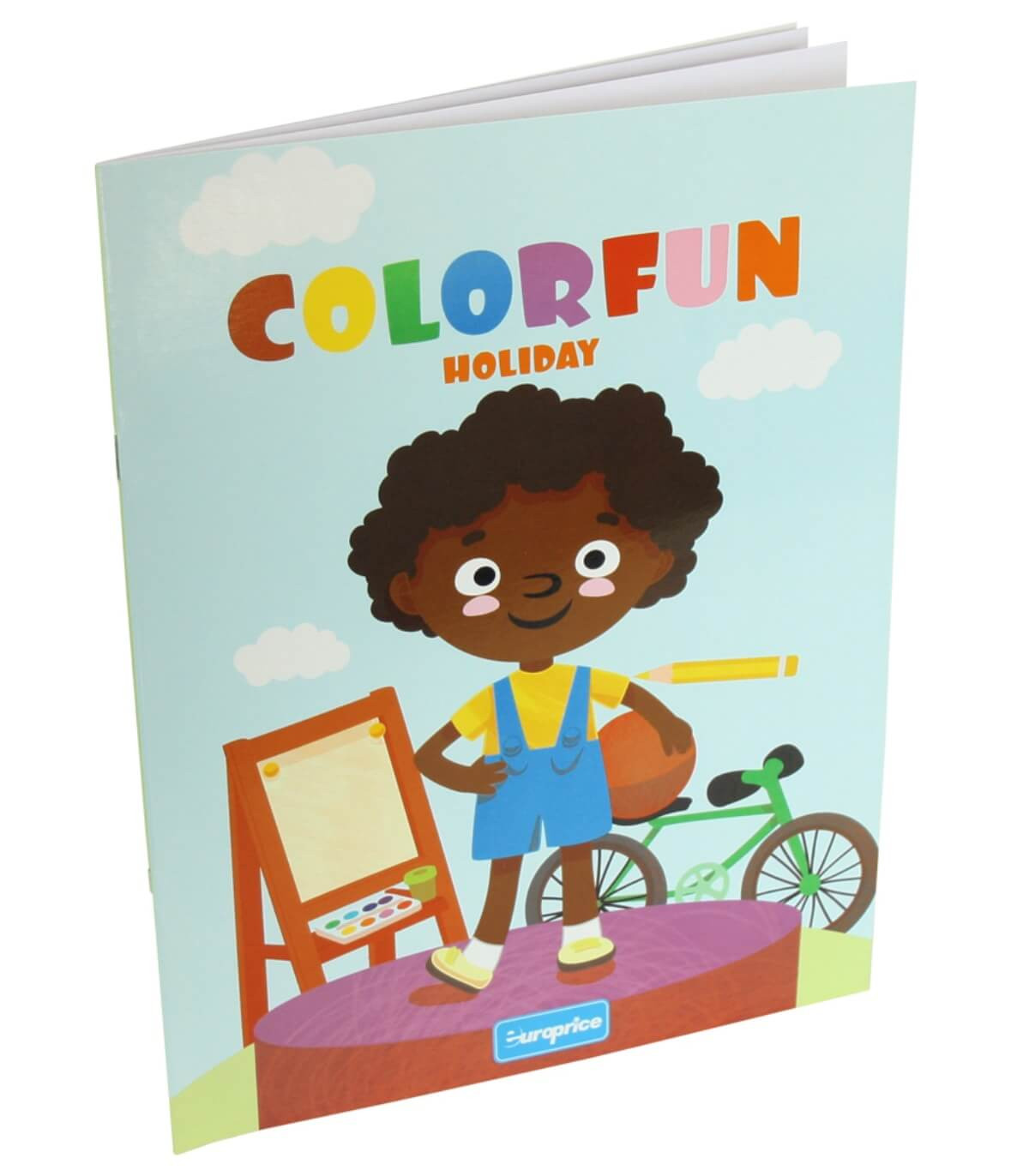 COLORING BOOK 16 PAGES COLORFUN 5 TYPES Europrice