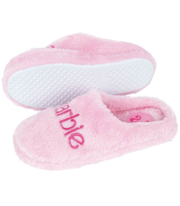 PLUSH HOUSE SLIPPERS WITH BARBIE EMBROIDERY 36-41 SERIES Arditex