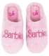 PLUSH HOUSE SLIPPERS WITH BARBIE EMBROIDERY 36-41 SERIES Arditex