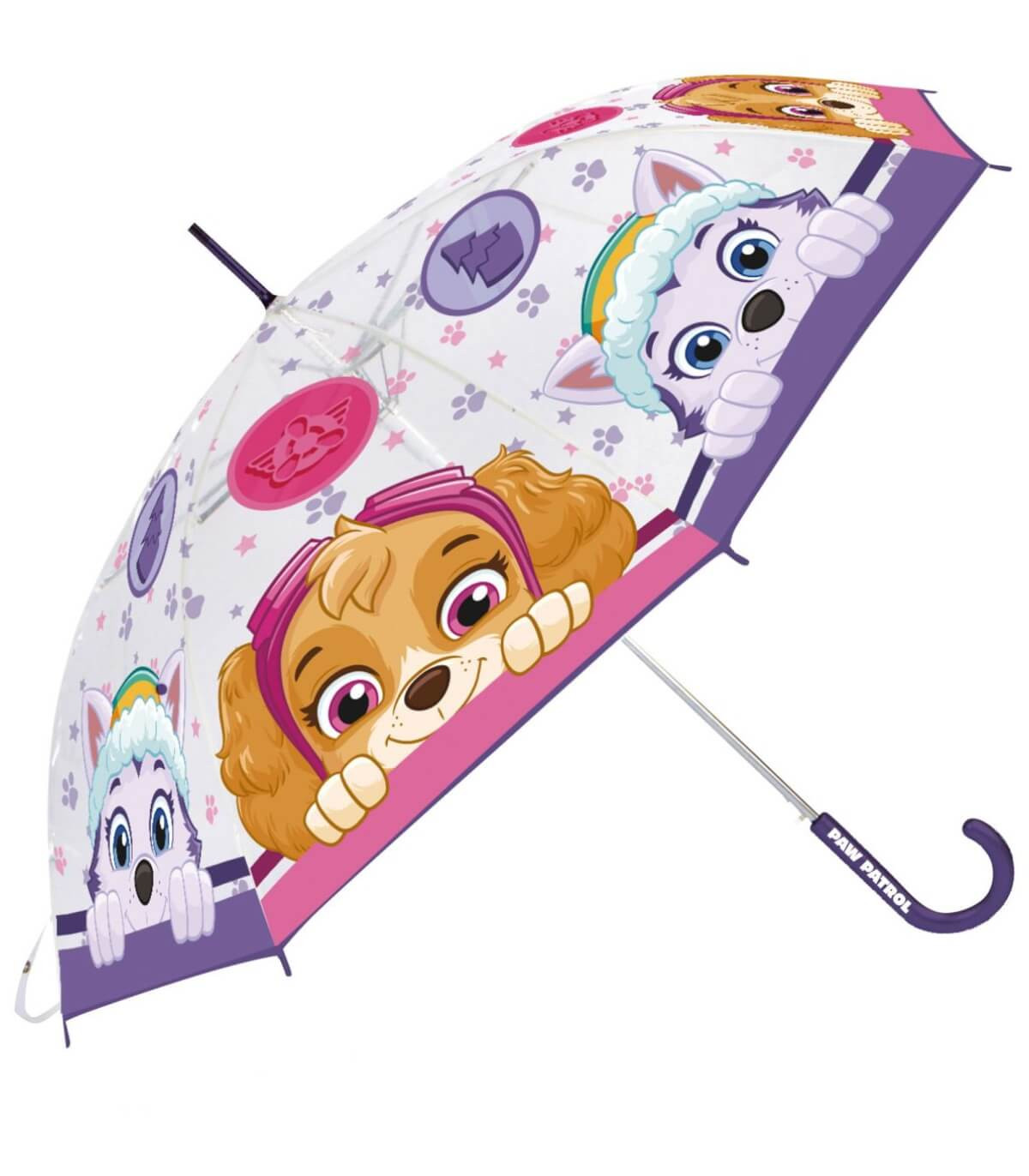 ΜΗΧΑΝΙΚΗ ΠΑΙΔΙΚΗ ΟΜΠΡΕΛΑ EVA ΔΙΑΦΑΝΗ PAW PATROL SKYE Arditex