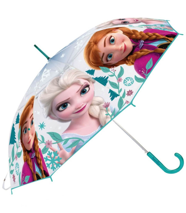 CHILDREN'S UMBRELLA MECHANICAL EVA TRANSPARENT FROZEN Arditex