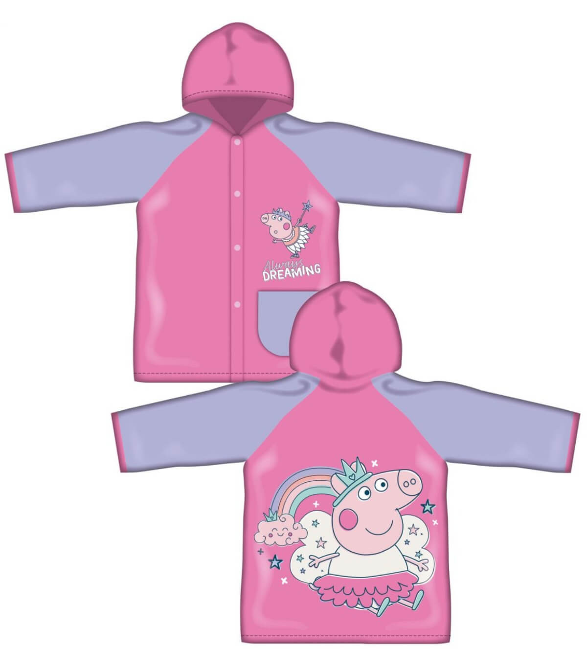 CHILDREN'S RAINBOW PVC PEPPA PIG 2-6 YEARS. Arditex