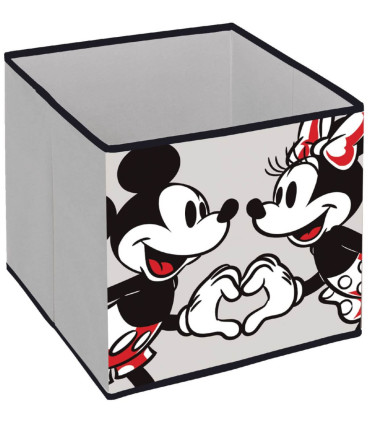MINNIE TOY BOX BLACK 31X31X31 Arditex
