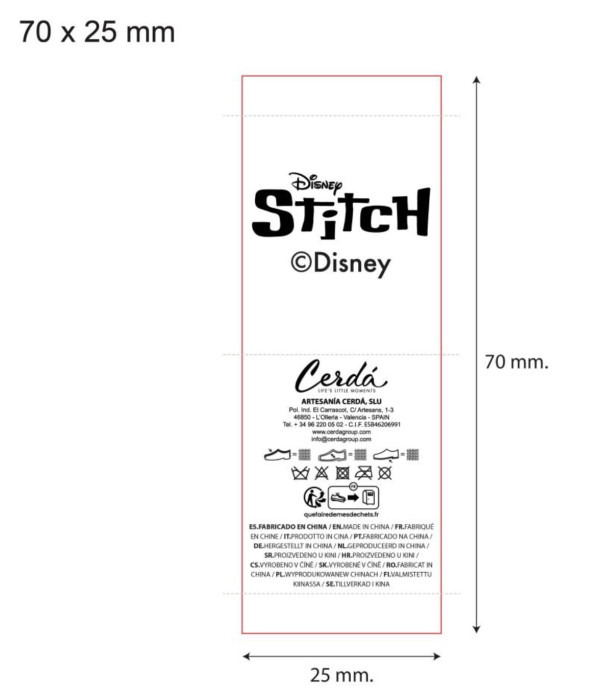 ΣΠΙΤΙΚΕΣ ΠΑΝΤΟΦΛΕΣ 3D STITCH 36-41 ΣΕΙΡΑ Cerda