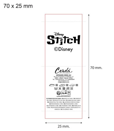 HOME SLIPPERS 3D STITCH 36-41 SERIES Cerda