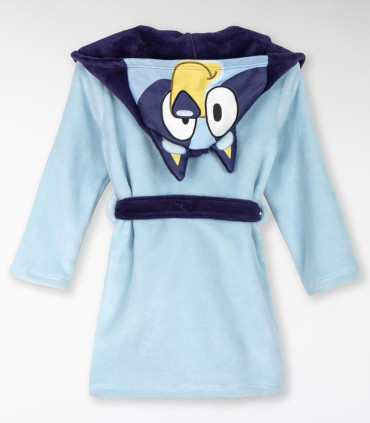 BLUEY BATHROBE FOR KIDS 2-6 YEARS. Cerda