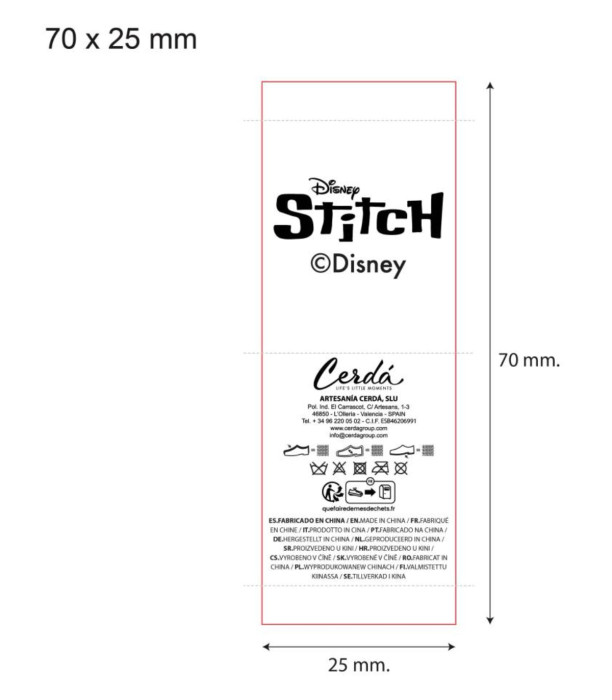 ΠΑΙΔΙΚΕΣ ΟΙΚΙΑΚΕΣ ΠΑΠΟΥΤΣΕΣ ΜΕ ΚΕΝΤΗΜΑ STITCH 30-37 ΣΕΙΡΑ Cerda
