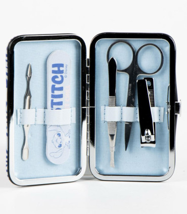 CHILDREN'S PENCIL CASE WITH NAIL SET 5 PIECES STITCH Cerda