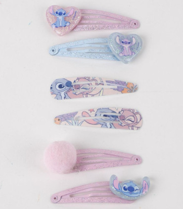 ΦΙΜΠΙ ΓΙΑ ΜΑΛΛΙΑ ΚΑΡΔΙΕΣ/ΚΟΡΔΕΛΕΣ 6 ΤΕΜ. ΣΕ ΧΑΡΤΟΝΙ STITCH Cerda