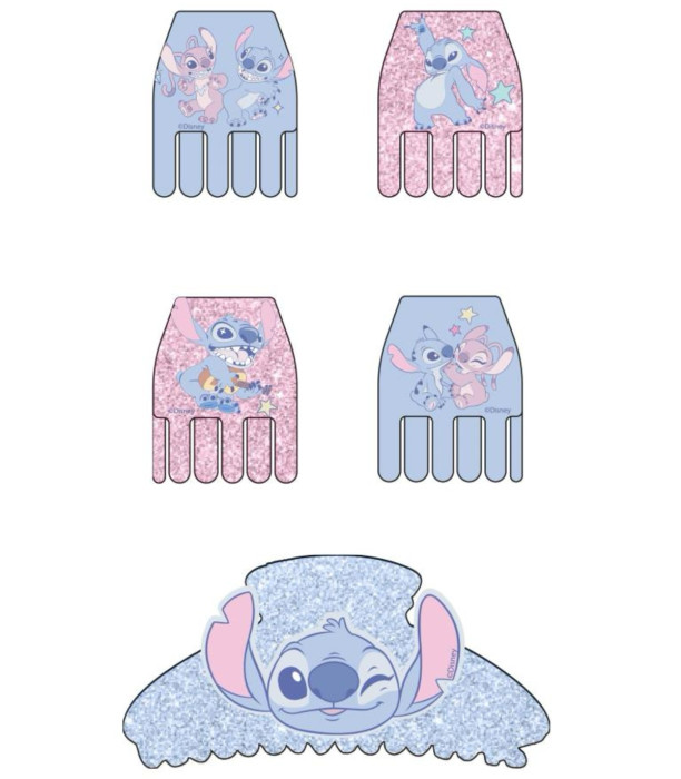 ΤΣΙΠΚΙ ΓΙΑ ΜΑΛΛΙΑ 5 ΤΕΜ. ΣΕ ΧΑΡΤΟΝΙ STITCH Cerda