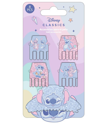 HAIR CLIPS 5 PCS. ON STITCH CARD Cerda