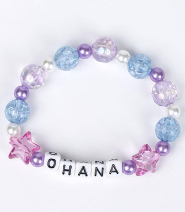 HEADBAND WITH EARS, BRACELET AND STITCH NECKLACE BLUE Cerda