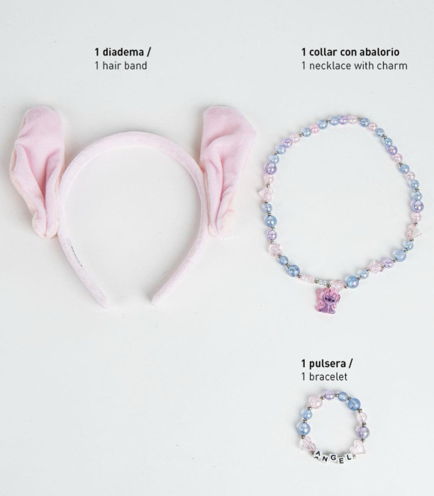 ΤΙΜΕΝΑ ΜΕ ΑΥΤΙΑ, ΒΡΑΧΙΟΛΙ ΚΑΙ ΚΟΛΙΕ STITCH ΡΟΖ Cerda