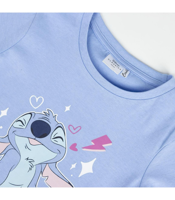WINTER CHILDREN'S PAJAMAS 5-12 YEARS. STITCH GIRL Cerda