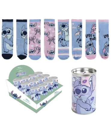 CHILDREN'S SOCKS 4 PAIRS IN A JAR 27-38 STITCH Cerda