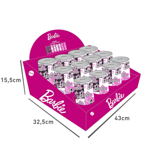 ΠΑΙΔΙΚΕΣ ΚΑΛΤΣΕΣ 4 ΖΕΥΓΑΡΙΑ ΣΕ ΒΑΖΟ 27-38 BARBIE Cerda