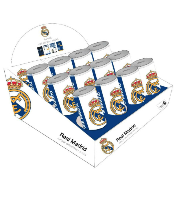 ΠΑΙΔΙΚΕΣ ΚΑΛΤΣΕΣ 4 ΖΕΥΓΑΡΙΑ ΣΕ ΒΑΖΟ 27-38 REAL MADRID Cerda